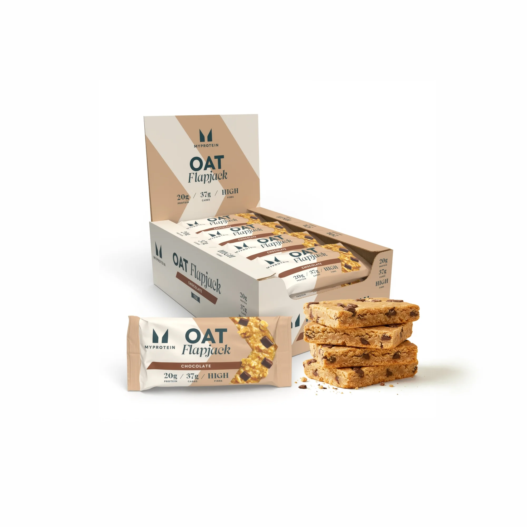 Flapjack Proteico - Chocolate Chunk Imagem 1