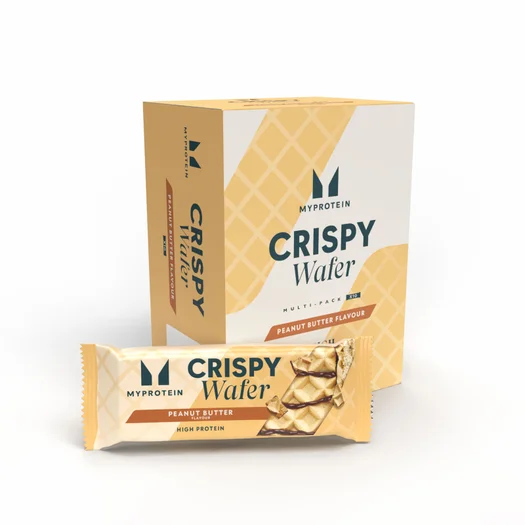 Wafer Proteico - 10Bars - Manteiga de Amendoim