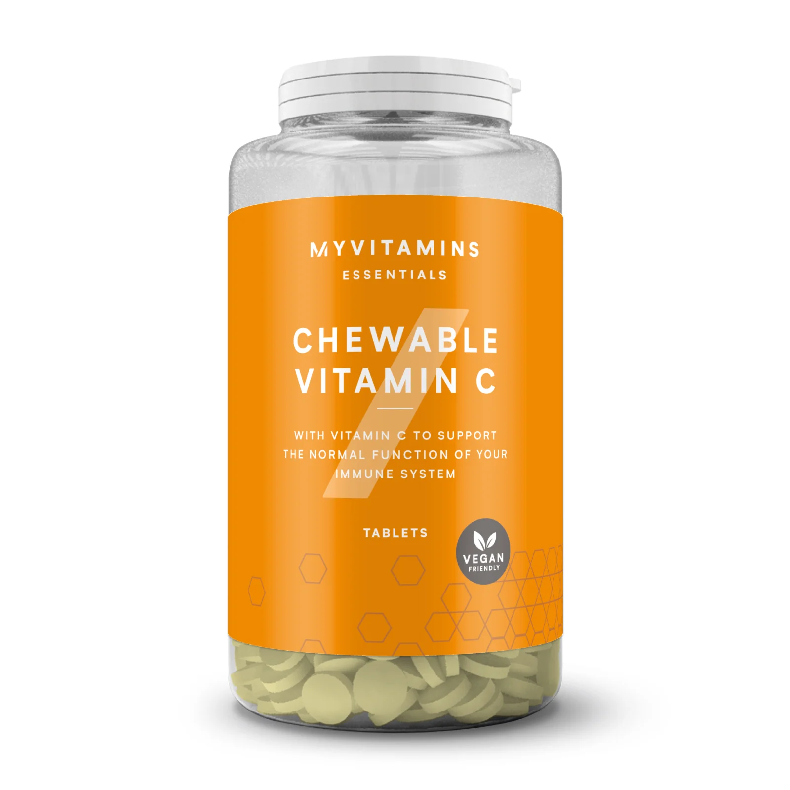Vitamina C Mastigável - 60tablets - Laranja Imagem 1