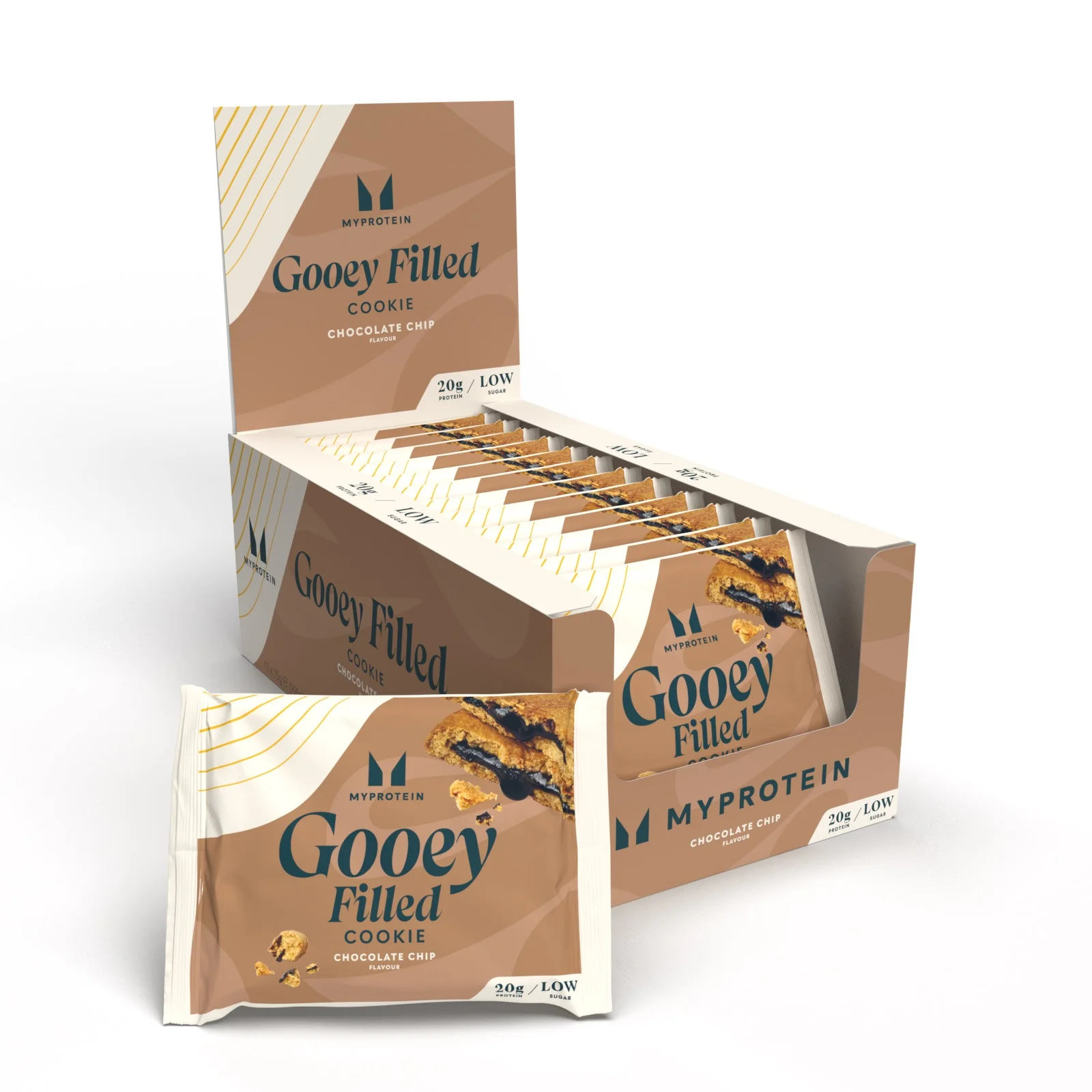 Bolacha com Recheio Proteico - Pepita de Chocolate Imagem 1