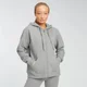 Casaco com Fecho e Capuz Essentials da MP para Senhora - Grey Marl