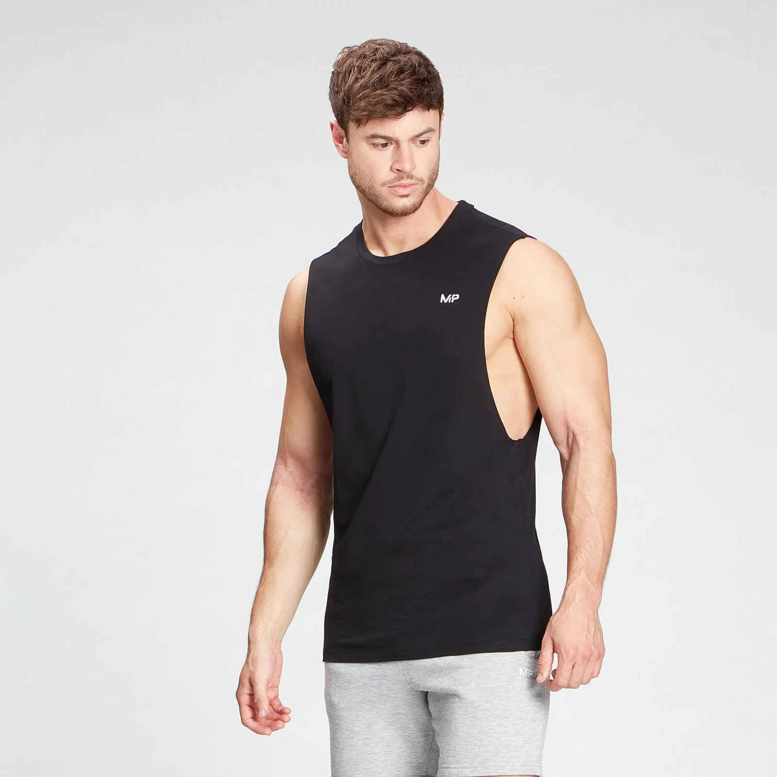 Top de Treino Essencials MP de Homem Pack de 2 - Branco/Preto - XXS Imagem 1
