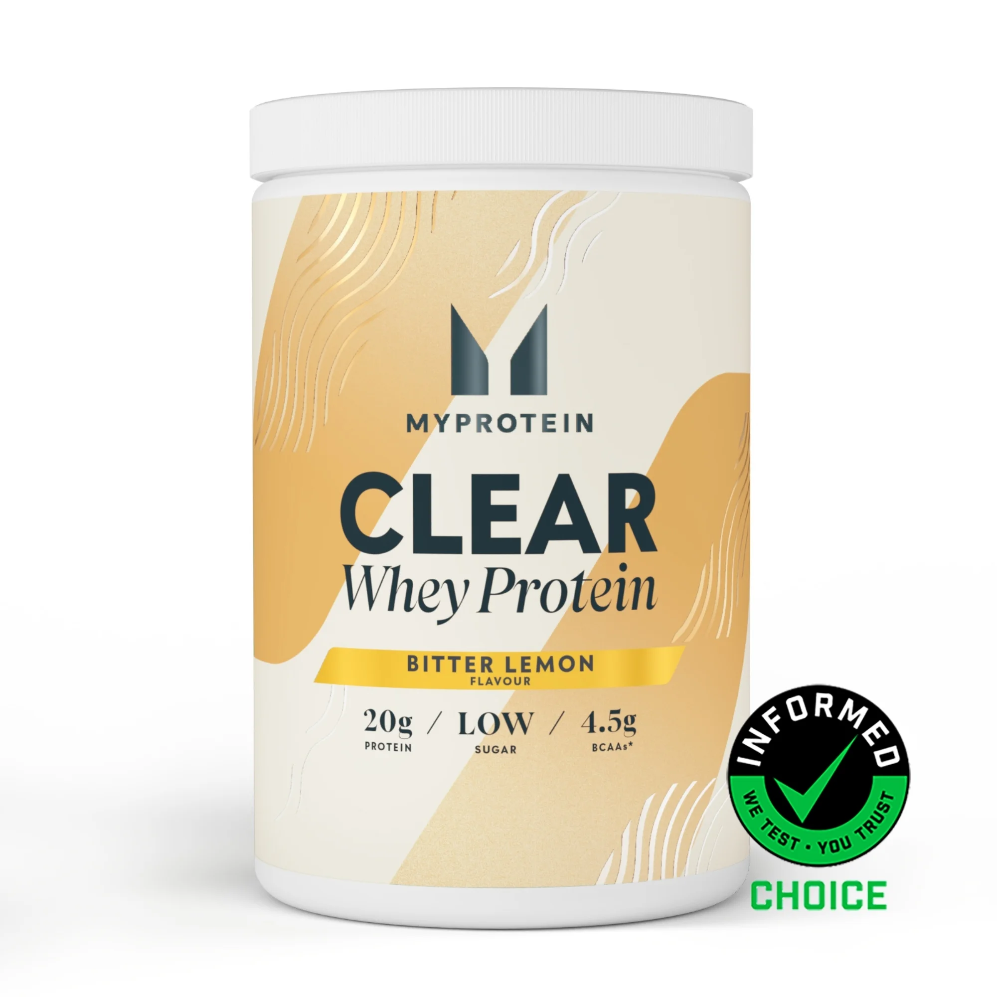 Clear Whey Isolate - 875g - 35servings - Limão ácido Imagem 1