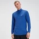 Camisola com Fecho a 1/4 MP Performance - Cobalto/Preto