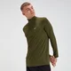 Camisola com Fecho a 1/4 MP Performance - Verde Tropa/Preto