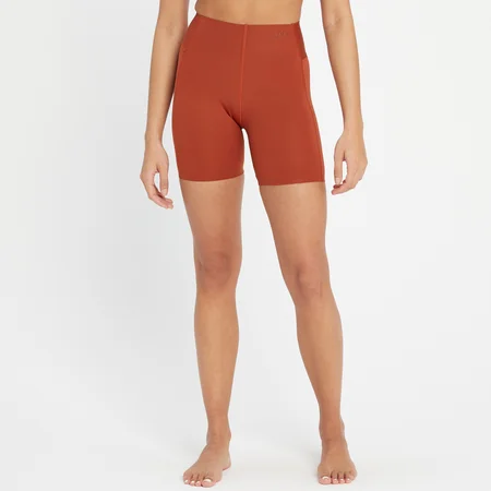 Calções de Ciclismo Composure para Senhora da MP - Burnt Red