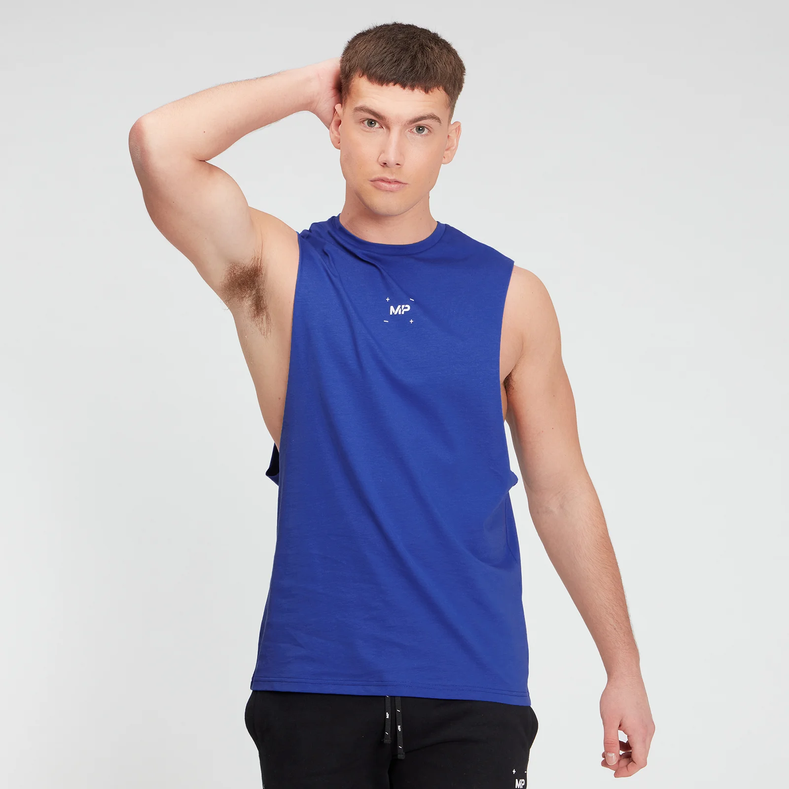 MP Men's Central Graphic Tank - Cobalt - XXS Imagem 1