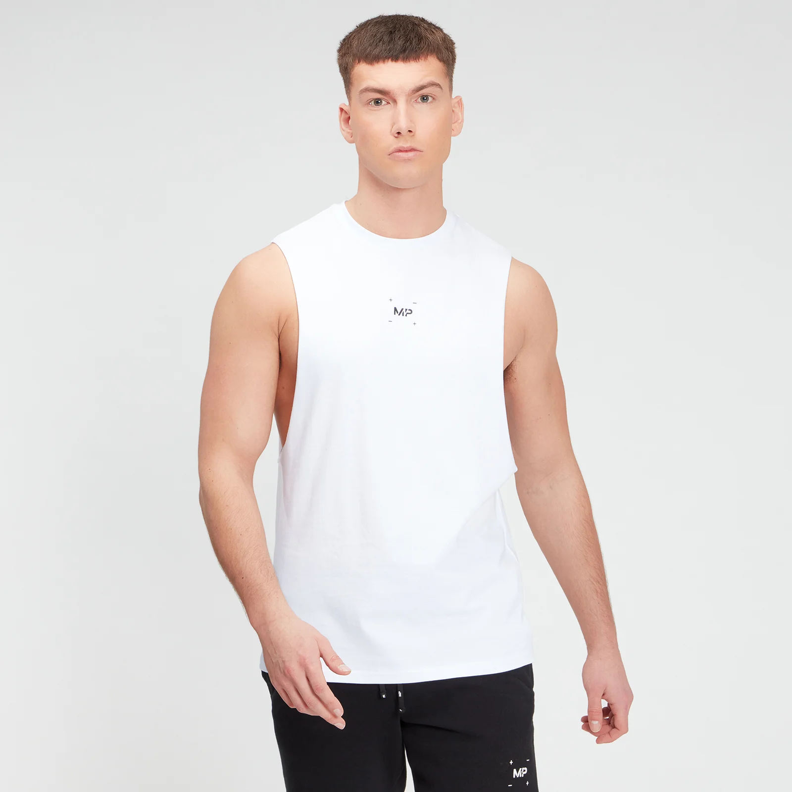 MP Men's Central Graphic Tank - White - XXS Imagem 1