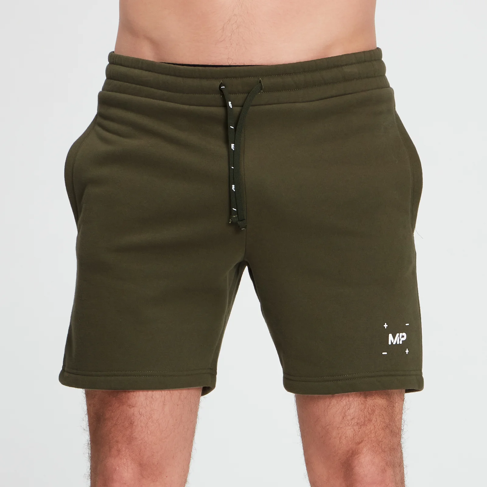 MP Men's Central Graphic Shorts - Dark Olive - XXS Imagem 1