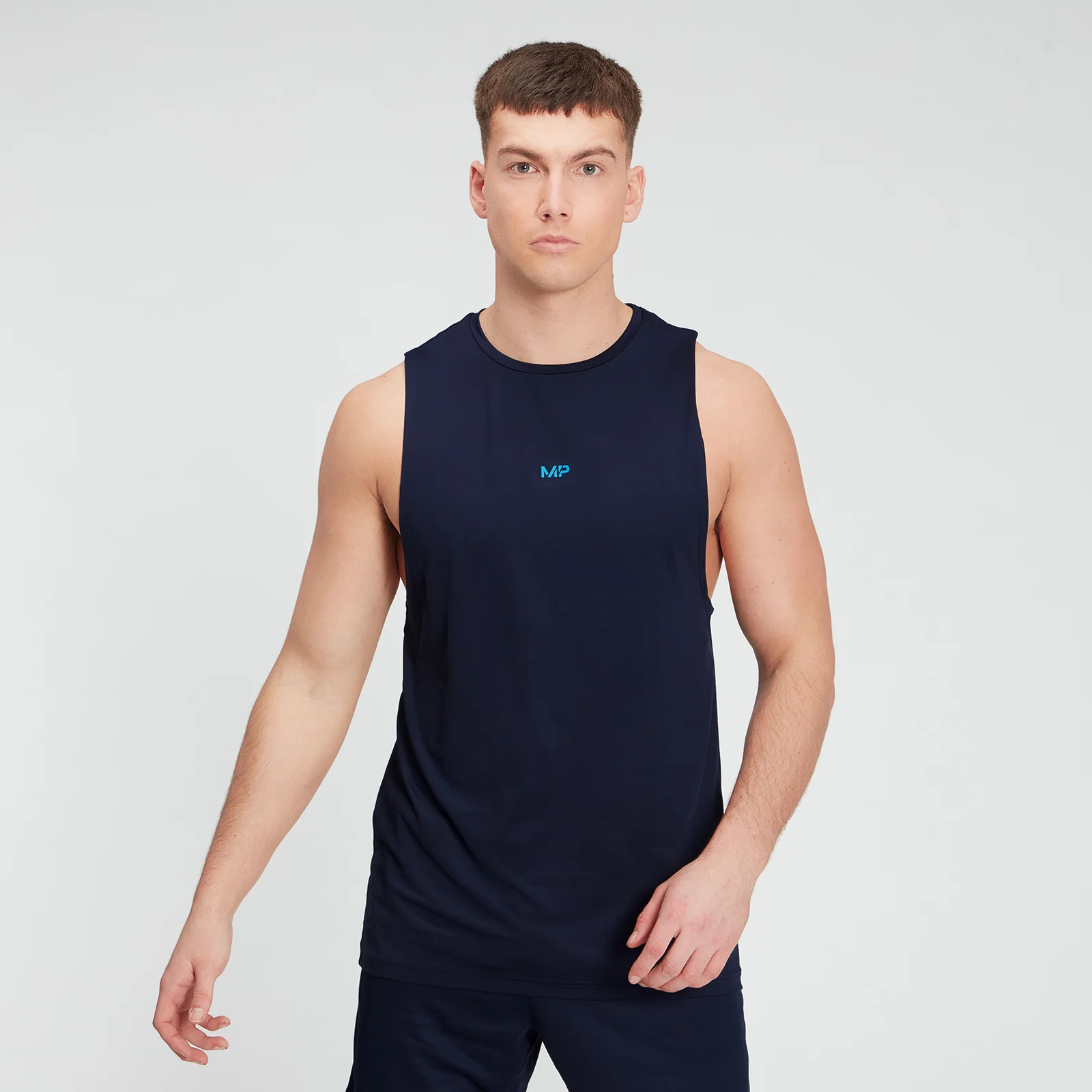 MP Men's Graphic Training Tank - Navy - XXS Imagem 1