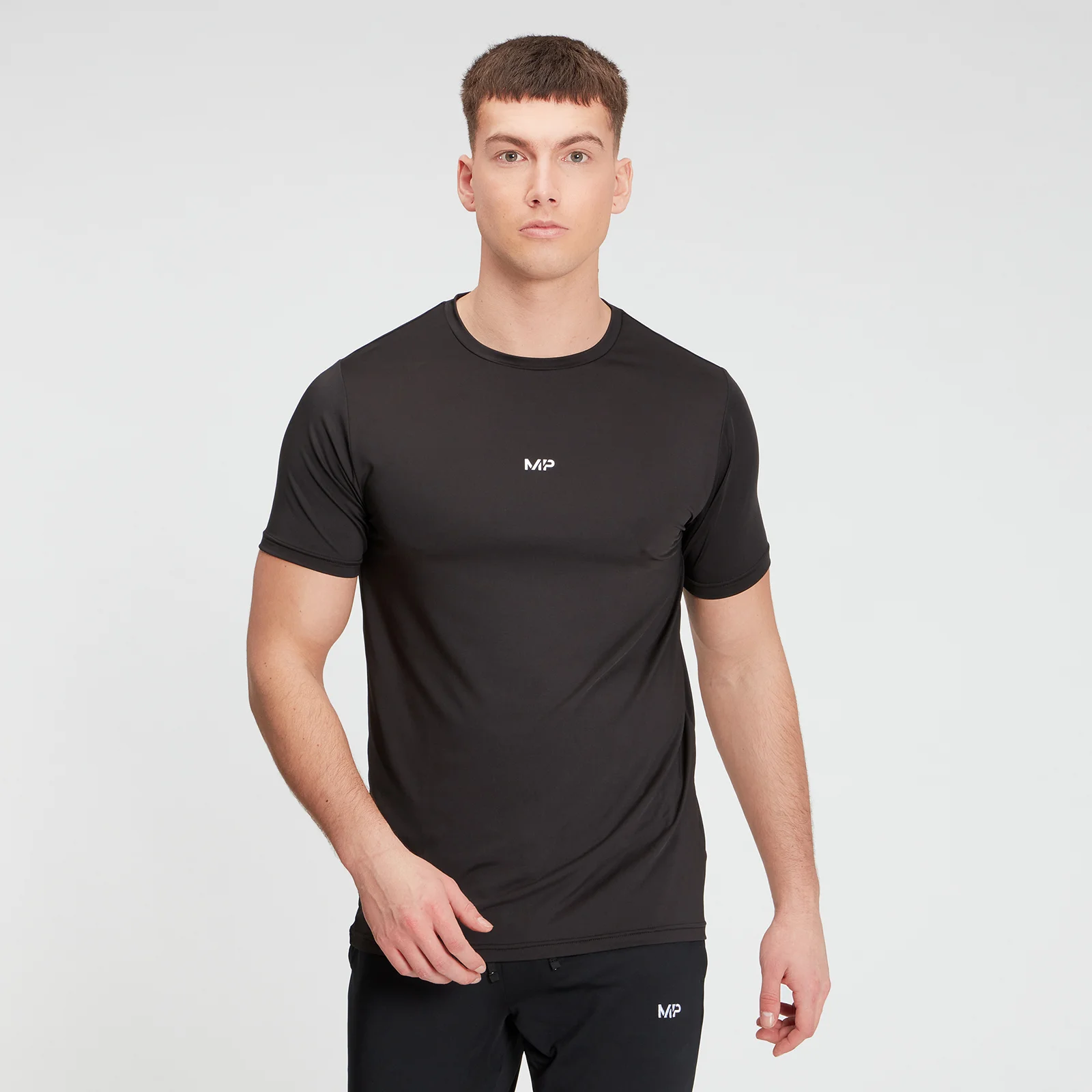 MP Men's Graphic Training Short Sleeve T-Shirt - Black - XXS Imagem 1