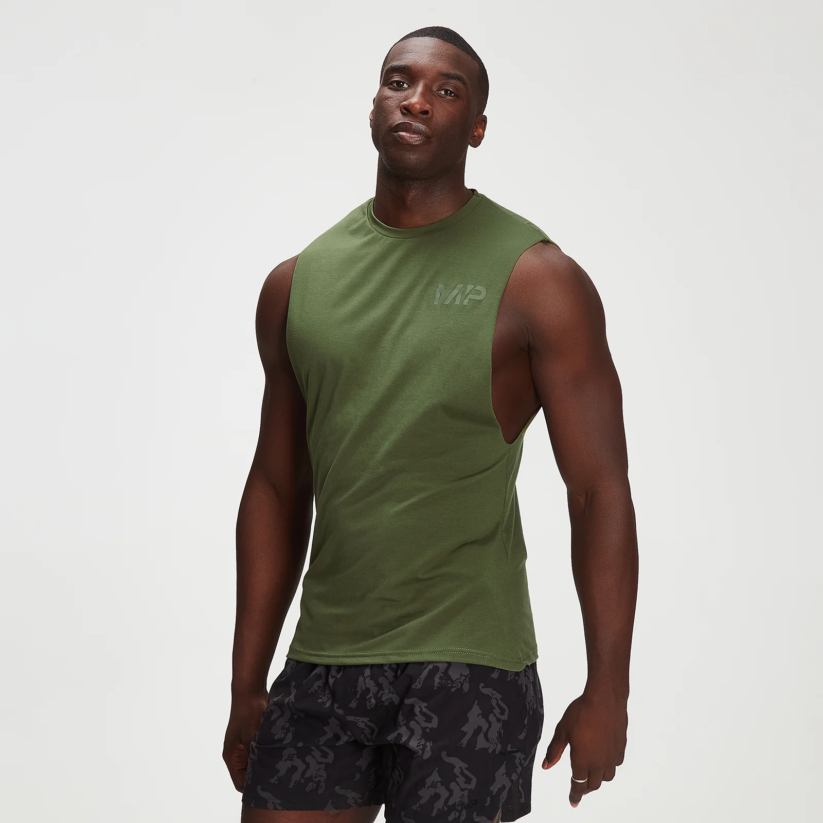 Camisola sem Mangas Adapt drirelease® em Camuflado Tonal da MP para Homem - Leaf Green - XXS Imagem 1