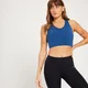 Soutien de Desporto Power Longline para Senhora da MP - Azul Escuro