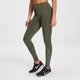 Leggings Branded Training da MP para Senhora - Dark Olive