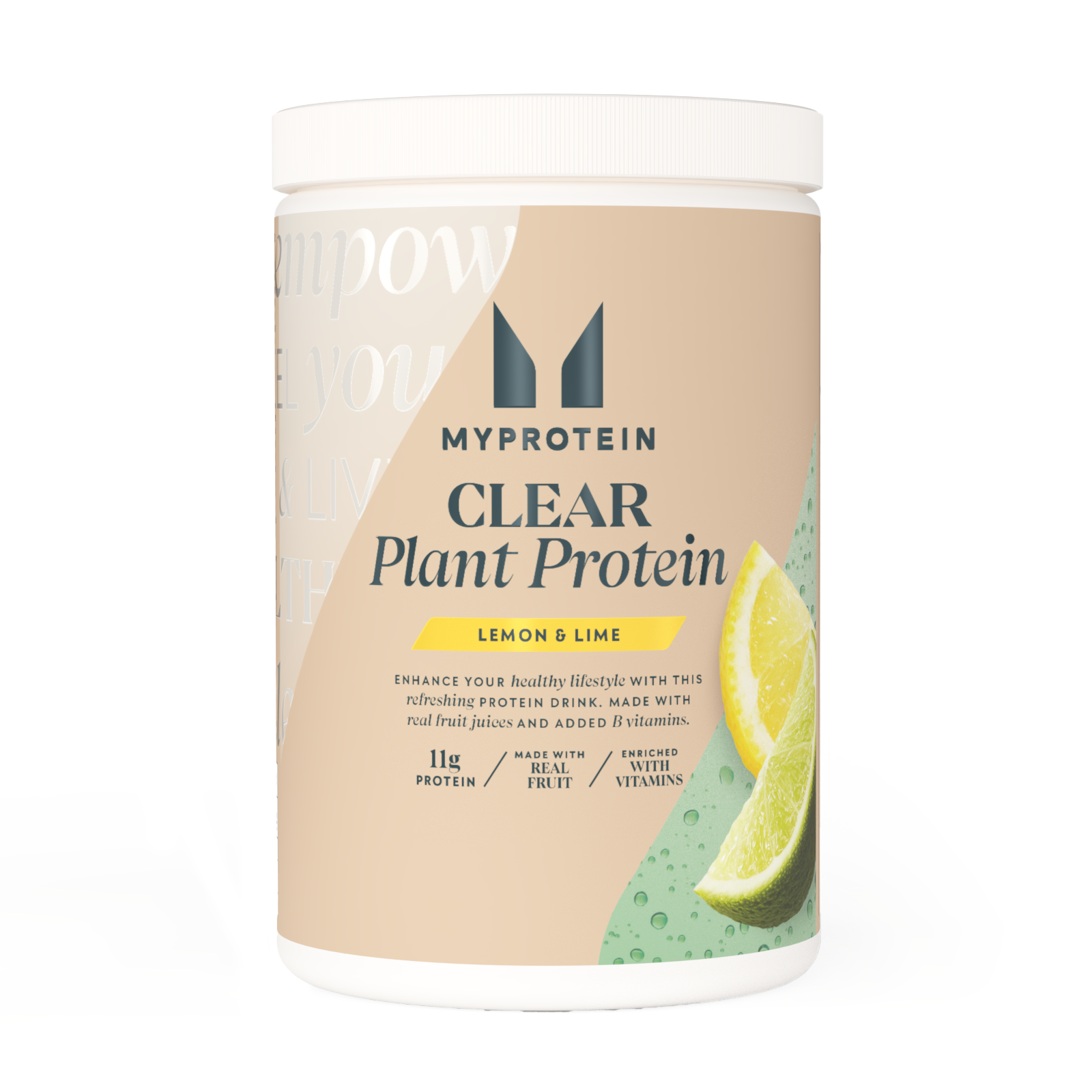 Proteína Clear Vegan - 40servings - Limão e Lima Imagem 1