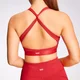 Soutien de Desporto Com Costas Cruzadas Power para Senhora da MP - Vermelho Perigo