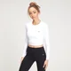 Crop Top de Manga Comprida Sem Costuras Shape Seamless para Senhora da MP - Branco
