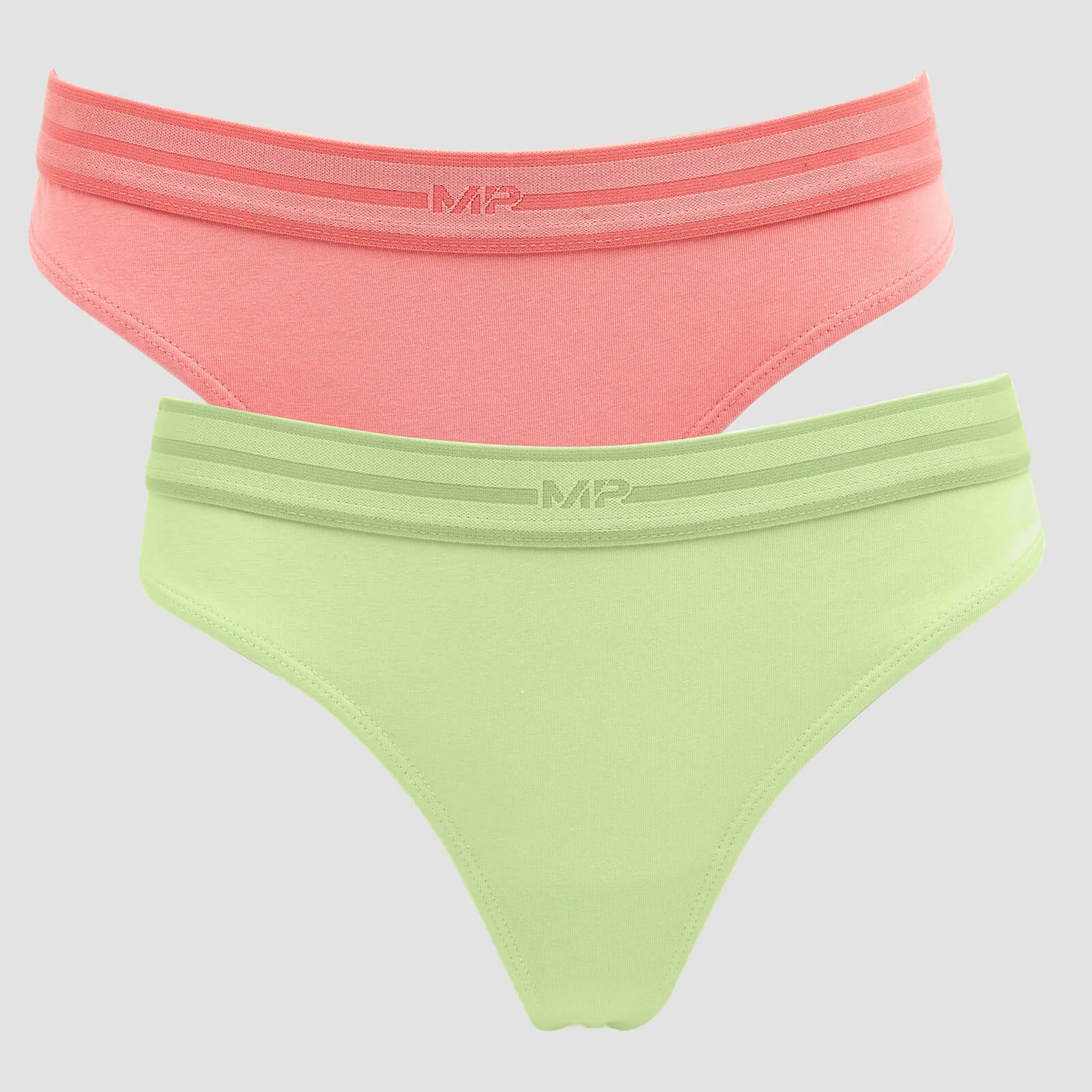 MP Women's Thong (2 Pack) Butterfly/Geranium Pink - XXS Imagem 1