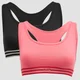 Bralette Impact Essentials de Edição Limitada para Senhora da MP (2 un.) - Preto/Rosa