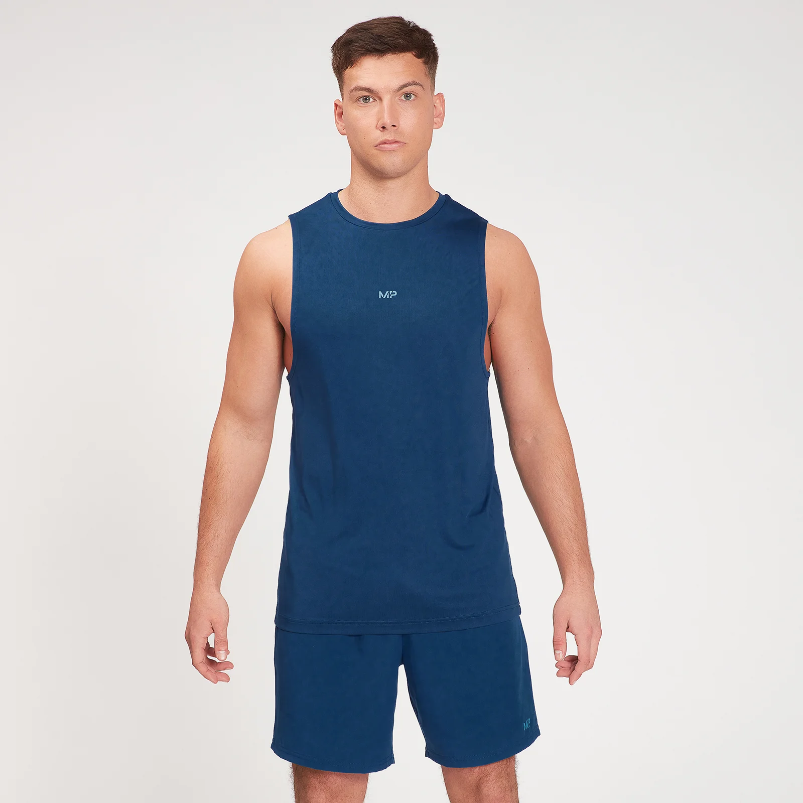 MP Men's Fade Graphic Training Tank - Dark Blue - XXS Imagem 1