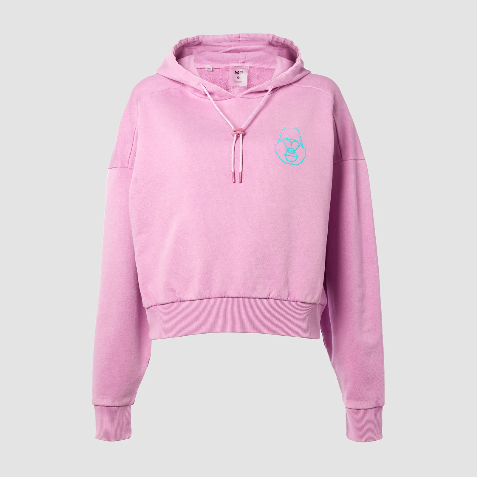 MP X Zack George Women's Washed Crop Hoodie - Pink Lavender - XXS Imagem 1