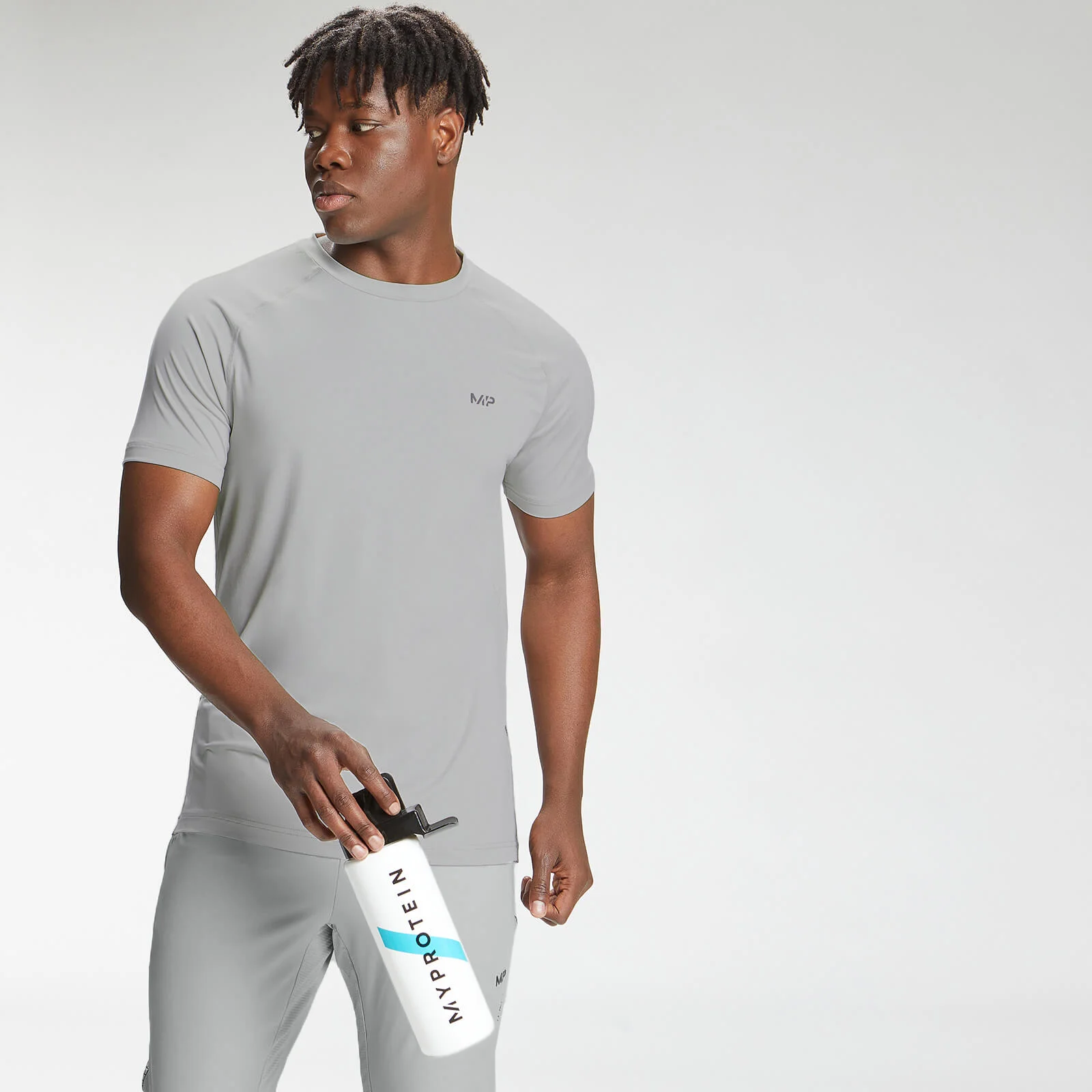 T-shirt de Manga Curta Tempo para Homem da MP - Chrome - XXS Imagem 1