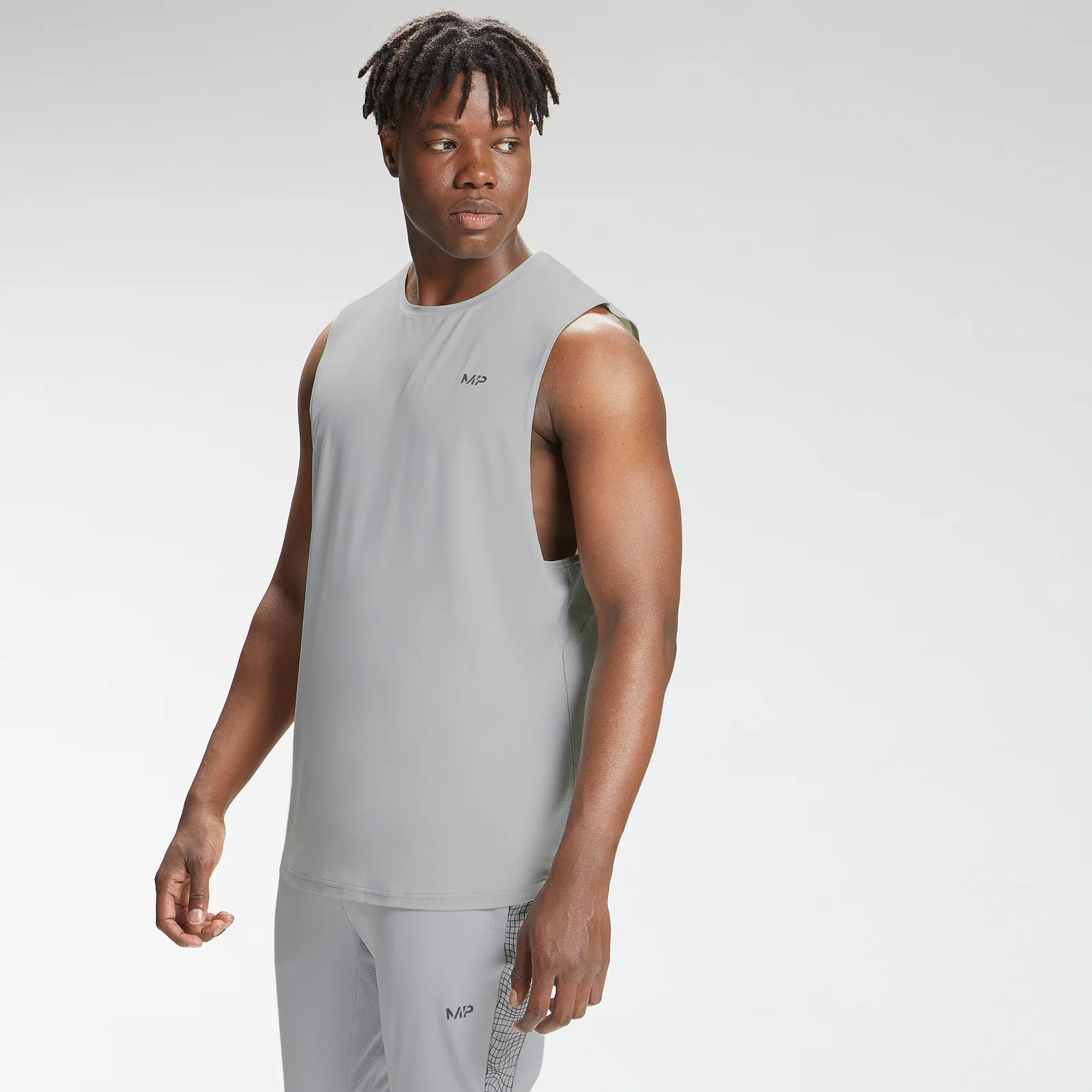 Tank Top Tempo para Homem da MP - Chrome - XXS Imagem 1