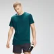 T-shirt de manga curta Velocity para Homem da MP - Turquesa Escuro