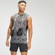 Tank Top Tie-Dye Adapt para Homem da MP - Carbono/Tempestade