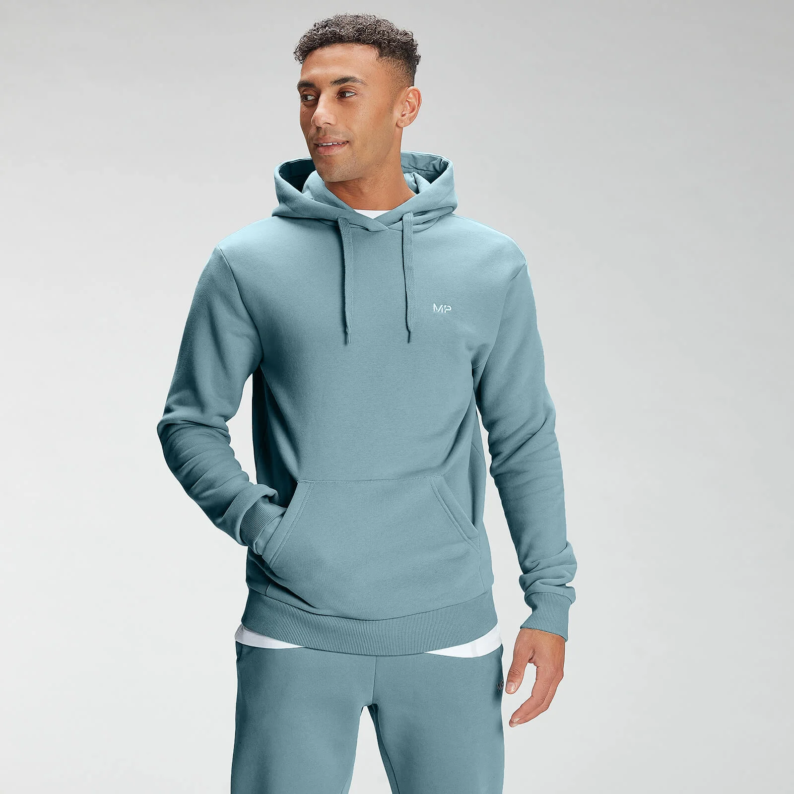 MP Men's Rest Day Hoodie - Ice Blue - XXS Imagem 1