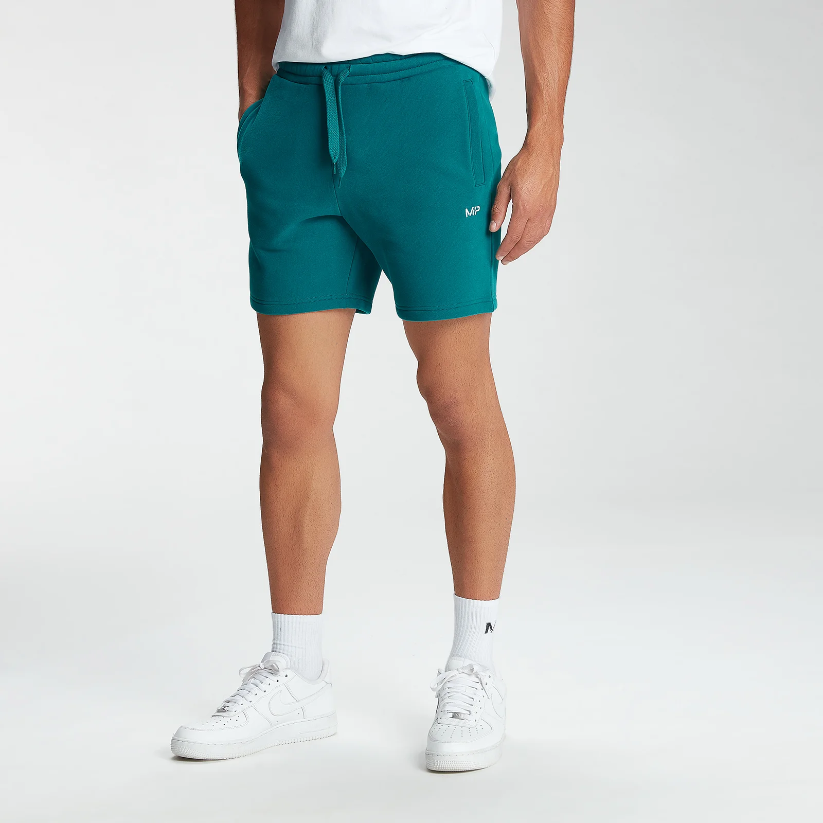 MP Men's Rest Day Sweatshorts - Teal - XXS Imagem 1