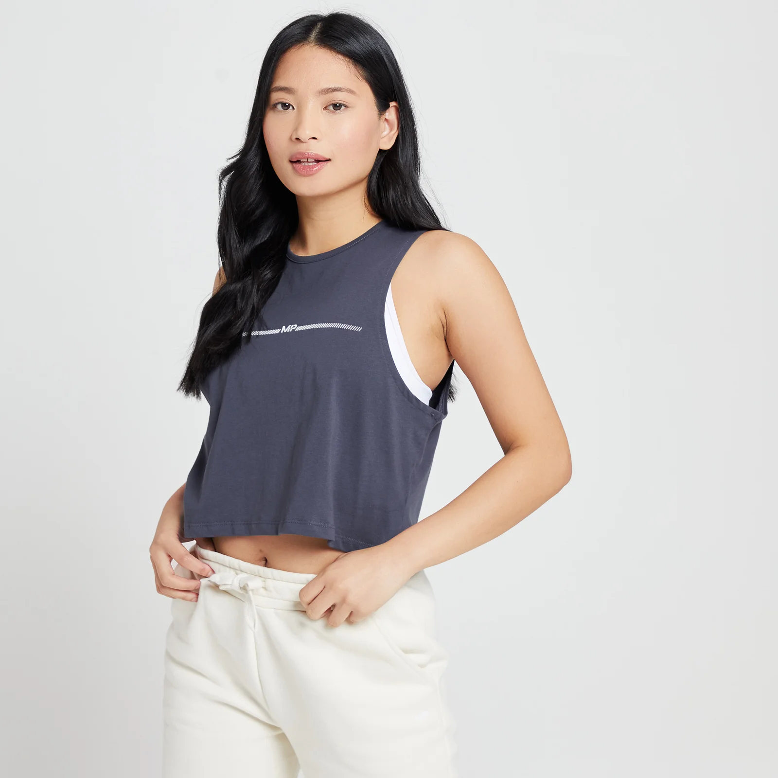 Colete Reach Mini Mark Graphic para Senhora da MP - Grafite - XXS Imagem 1