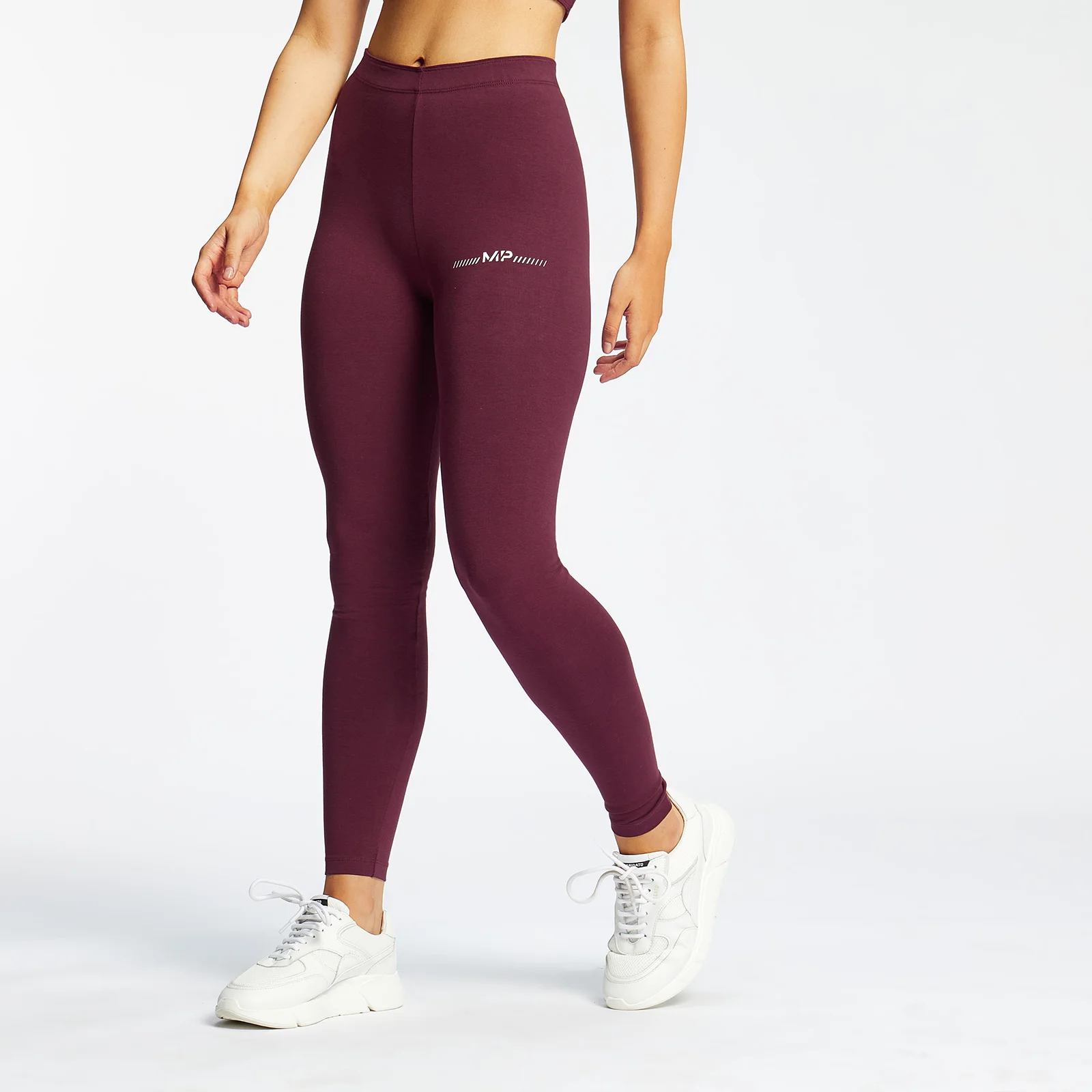 Leggings Mini Mark Graphic para Senhora da MP - Merlot - XXS Imagem 1