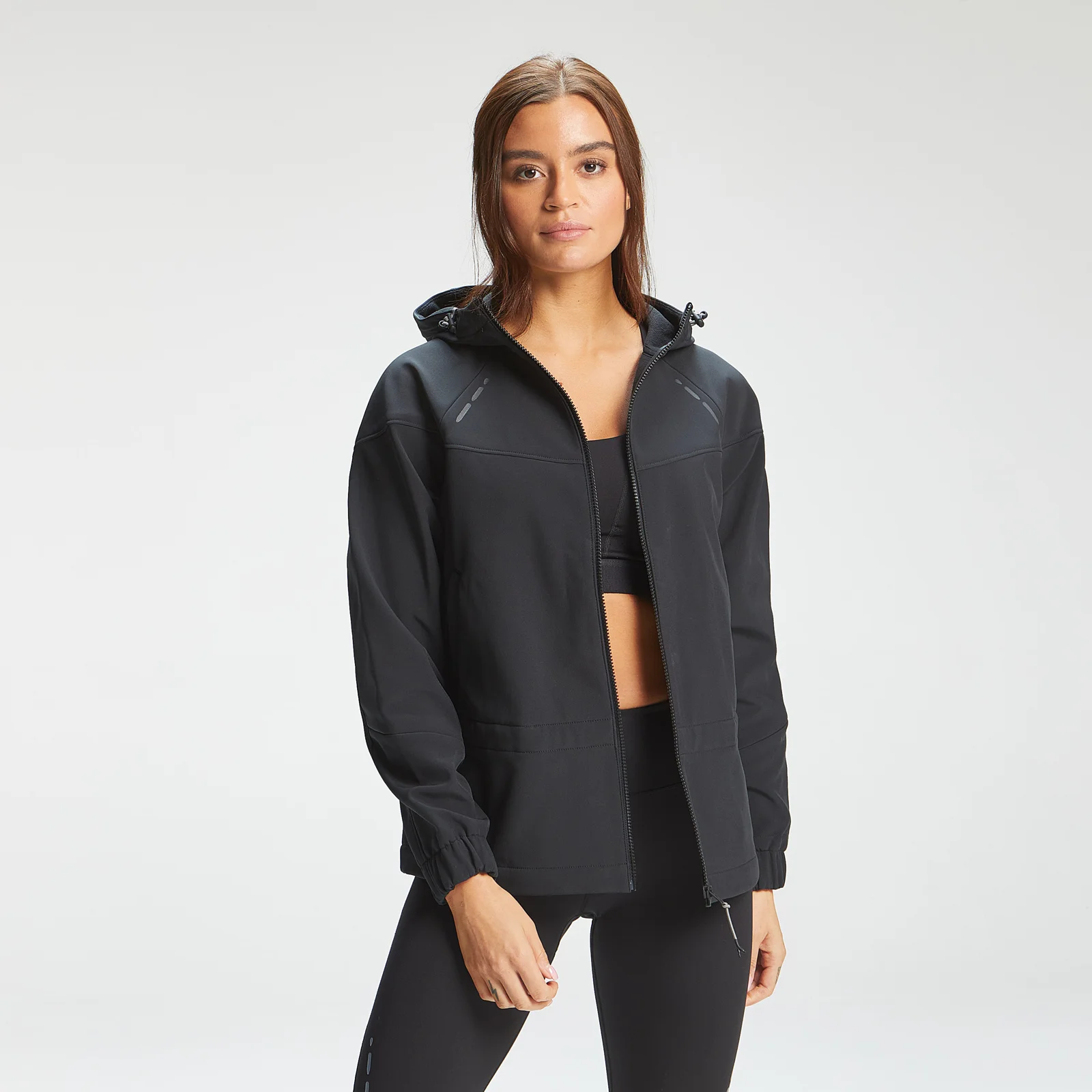 MP Women's Power Ultra Soft Shell Jacket - Black - XXS Imagem 1