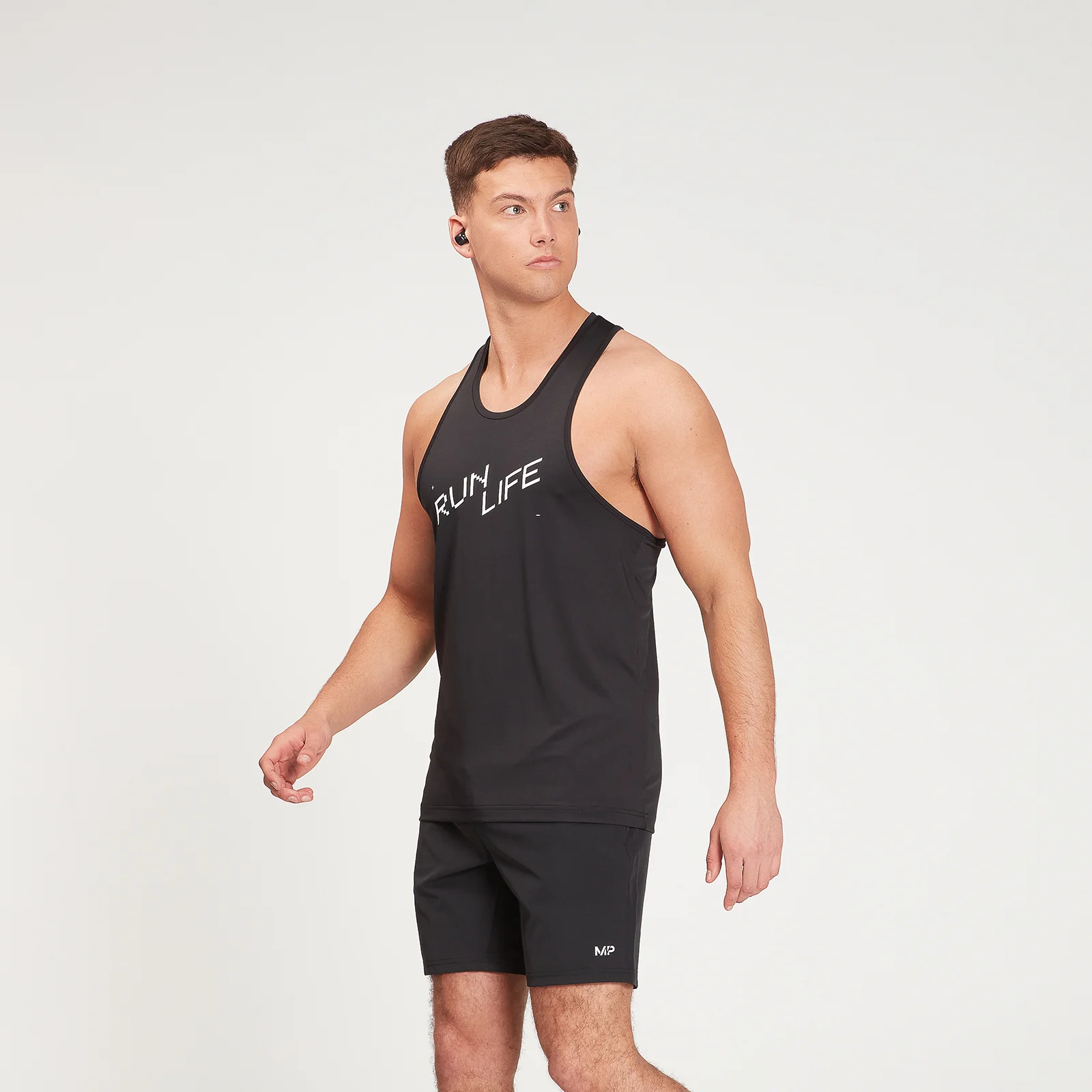 Tank Top Graphic Running para Homem da MP - Preto - XXS Imagem 1