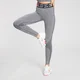 Leggings Curve para Senhora da MP - Cinza Marl