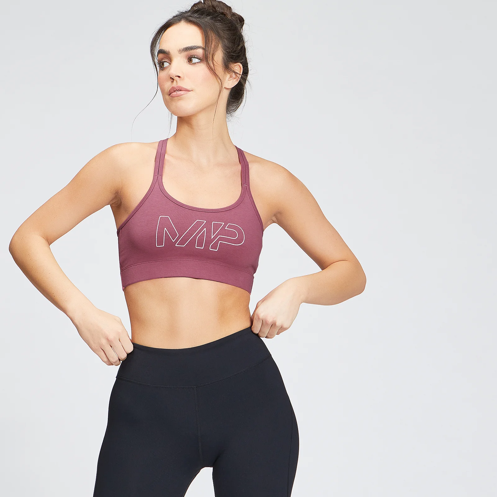 Soutien em Jersey Originals para Senhora da MP - Frosted Berry - XXS Imagem 1