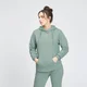 Camisola com Capuz Essentials para Senhora da MP - Verde Pálido