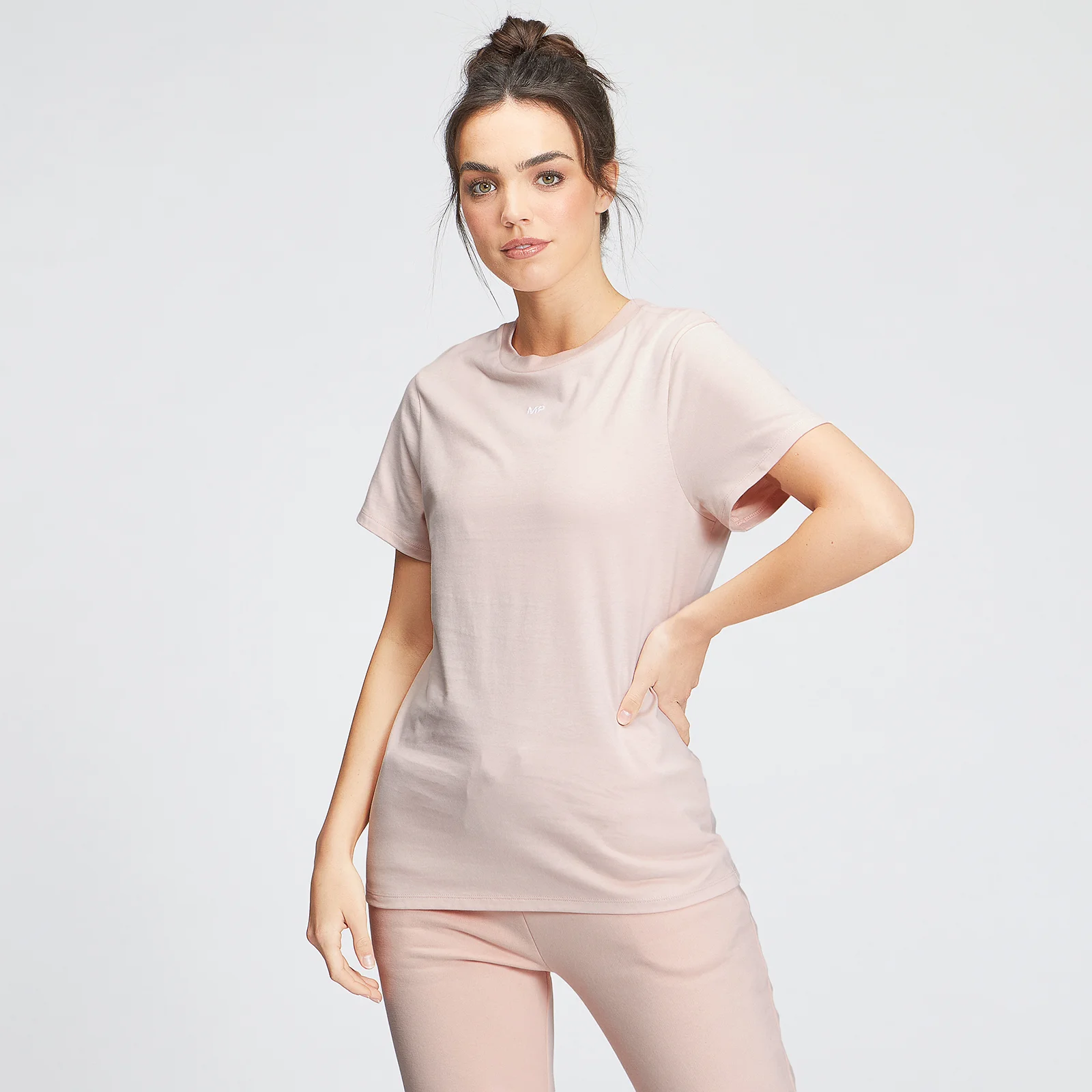 T-shirt Essentials para Senhora da MP - Rosa Claro - XXS Imagem 1