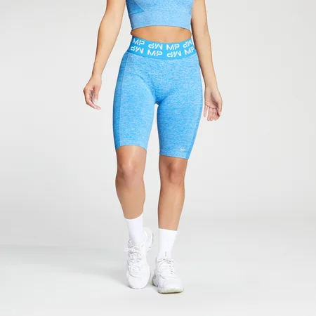 Calções de Ciclismo Curve para Senhora da MP - Azul Brilhante