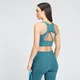 Soutien de Desporto Power Longline para Senhora da MP - Azul Mar