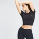 Crop Top Sem Costuras Shape Seamless para Senhora da MP - Preto