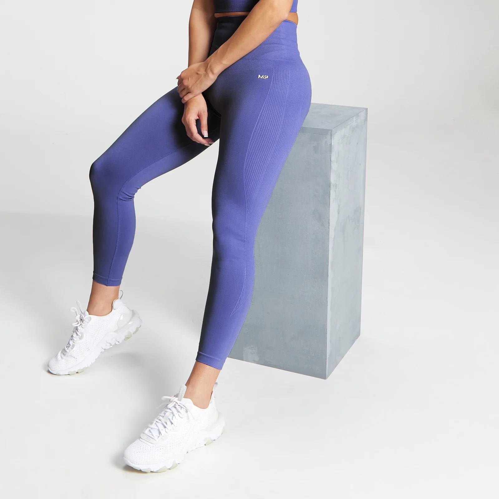 MP Women's Shape Seamless 7/8 Leggings - Bluebell - XXS Imagem 1
