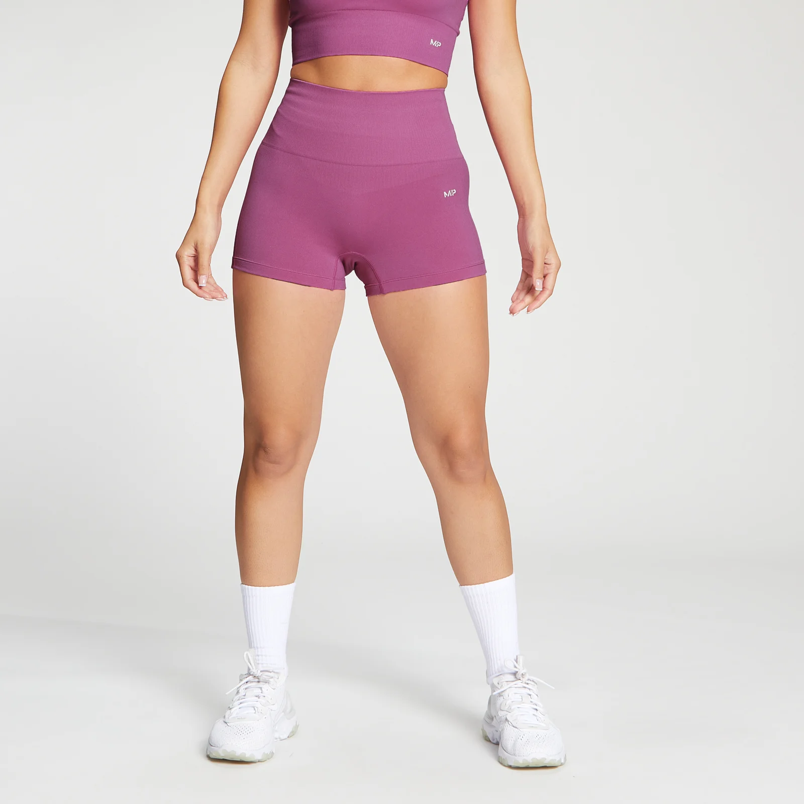 Calções Curtos Sem Costuras Shape Seamless para Senhora da MP - Orquídea - XXS Imagem 1