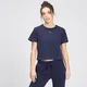 T-shirt Cropped Essentials para Senhora da MP - Preto
