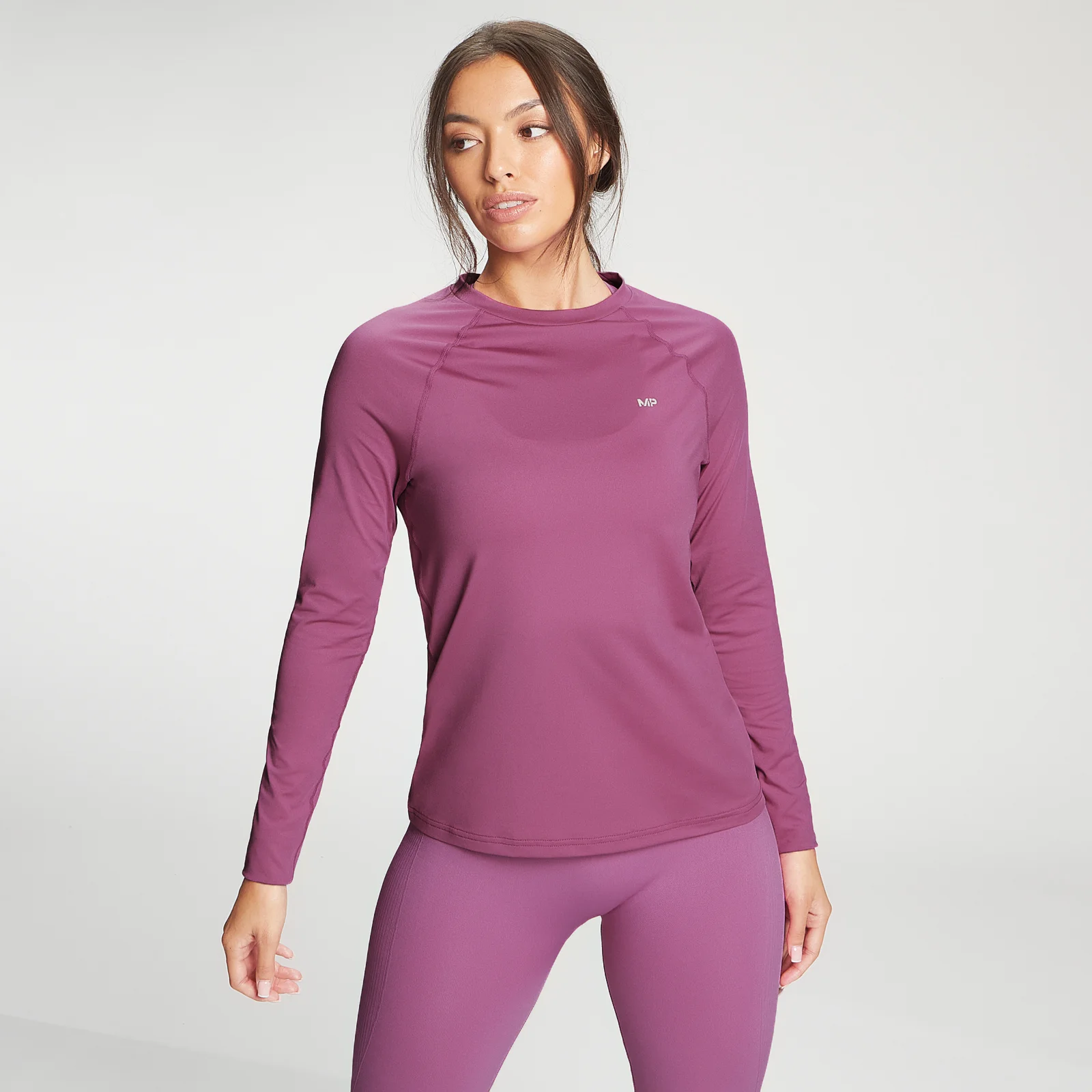 MP Women's Training Slim Fit Long Sleeve Top - Orchid - XXS Imagem 1