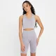 Soutien de Desporto Sem Costuras Composure Seamless para Senhora da MP - Púrpura Esfumado