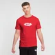 T-Shirt de Manga Curta Chalk Graphic para Homem da MP - Vermelho Perigo