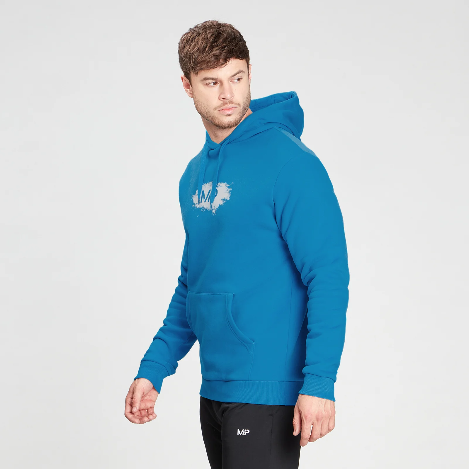 MP Men's Chalk Graphic Hoodie - Aqua - XXS Imagem 1