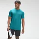 Camisola de Manga Curta Repeat Mark Graphic Training para Homem da MP - Turquesa